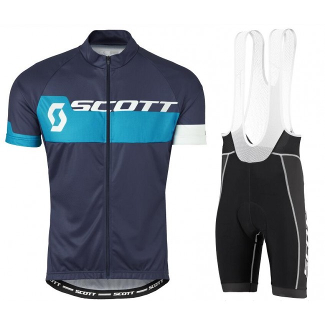 2016 SCOTT blauw Fietskleding Fietsshirt Korte+Korte fietsbroeken Bib 2016036773 2016 SCOTT blauw Fietskleding Fietsshirt Korte+Korte fietsbroeken Bib 2016036773