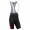 Nalini PRO rood Korte fietsbroeken Bib zwart wit rood 20160960