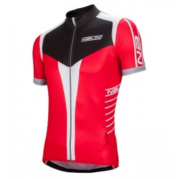 Nalini PRO rood Fietsshirt Korte Mouw zwart wit rood 20160958 Nalini PRO rood Fietsshirt Korte Mouw zwart wit rood 20160958