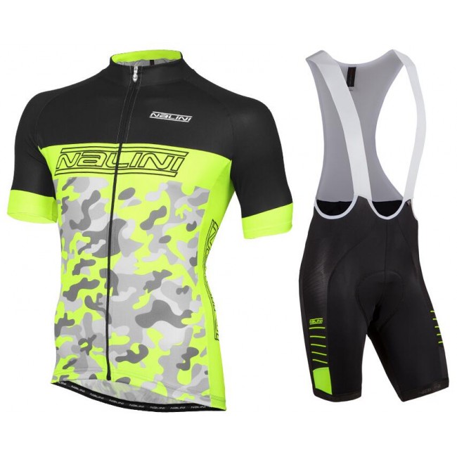 NALINI PRO Camouflage Fietskleding Fietsshirt Korte+Korte Fietsbroeken Bib 20160965 NALINI PRO Camouflage Fietskleding Fietsshirt Korte+Korte Fietsbroeken Bib 20160965