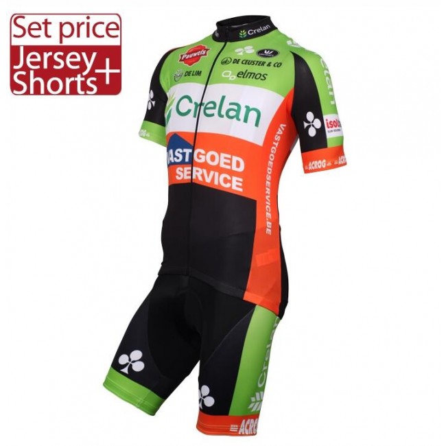 2016 CRELAN-VASTGOEDSERVICE Fietskleding Fietsshirt Korte+Korte fietsbroeken 20160936 2016 CRELAN-VASTGOEDSERVICE Fietskleding Fietsshirt Korte+Korte fietsbroeken 20160936
