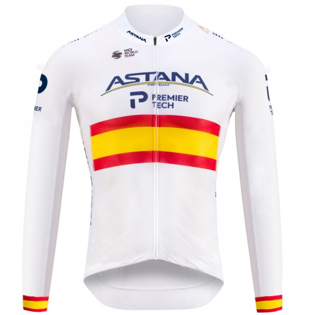 Spanish Astana Pro Team 2021 Wielerkleding Fietsshirt Korte Mouw 20210346 Spanish Astana Pro Team 2021 Wielerkleding Fietsshirt Korte Mouw 20210346