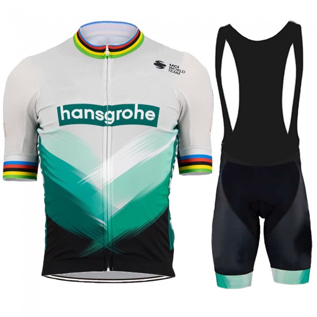 Bora Hansgrohe Pro 2021 Team Fietskleding Fietsshirt Korte Mouw+Korte Fietsbroeken Bib 20210364 Bora Hansgrohe Pro 2021 Team Fietskleding Fietsshirt Korte Mouw+Korte Fietsbroeken Bib 20210364