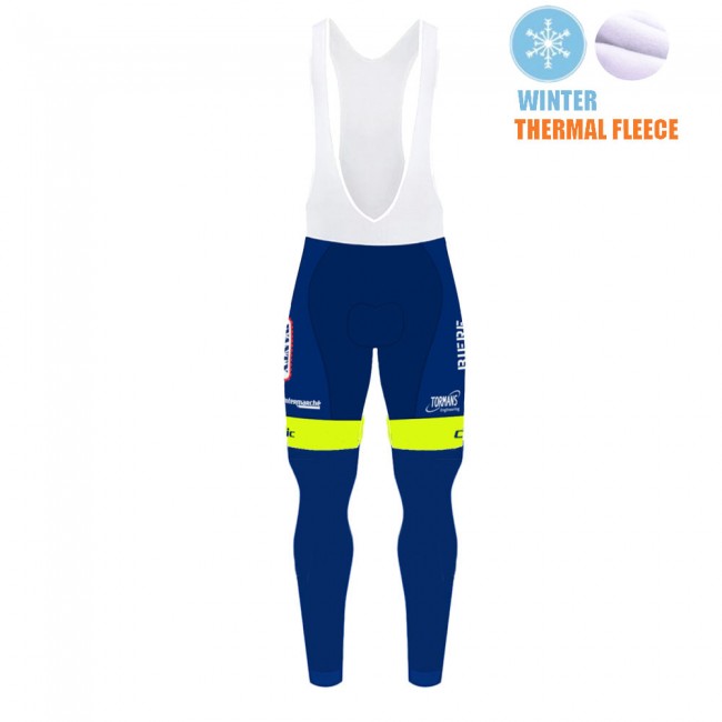 Winter Fleece Wanty Pro Team 2021 Lange Fietsbroek Bib 20210477 Winter Fleece Wanty Pro Team 2021 Lange Fietsbroek Bib 20210477