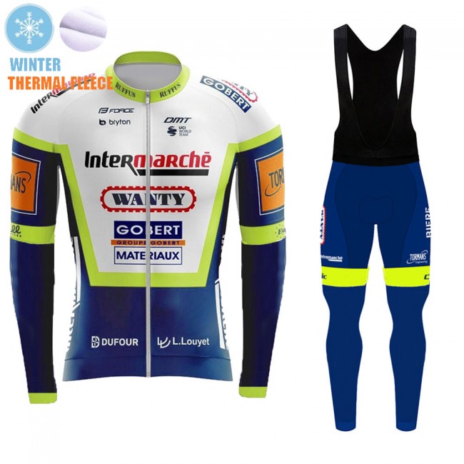 Winter Fleece Wanty Pro Team 2021 Fietskleding Fietsshirt Lange Mouw+Lange Fietsbroek Bib 20210481 Winter Fleece Wanty Pro Team 2021 Fietskleding Fietsshirt Lange Mouw+Lange Fietsbroek Bib 20210481