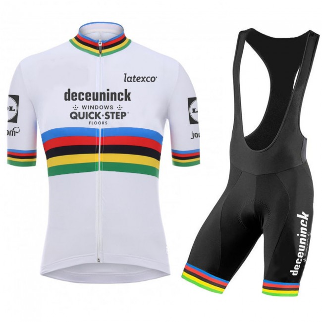 quick step champion Pro 2021 Team Fietskleding Fietsshirt Korte Mouw+Korte Fietsbroeken Bib 20210505 quick step champion Pro 2021 Team Fietskleding Fietsshirt Korte Mouw+Korte Fietsbroeken Bib 20210505