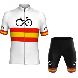 spain Pro 2021 Team Fietskleding Fietsshirt Korte Mouw+Korte Fietsbroeken Bib 20210442 spain Pro 2021 Team Fietskleding Fietsshirt Korte Mouw+Korte Fietsbroeken Bib 20210442