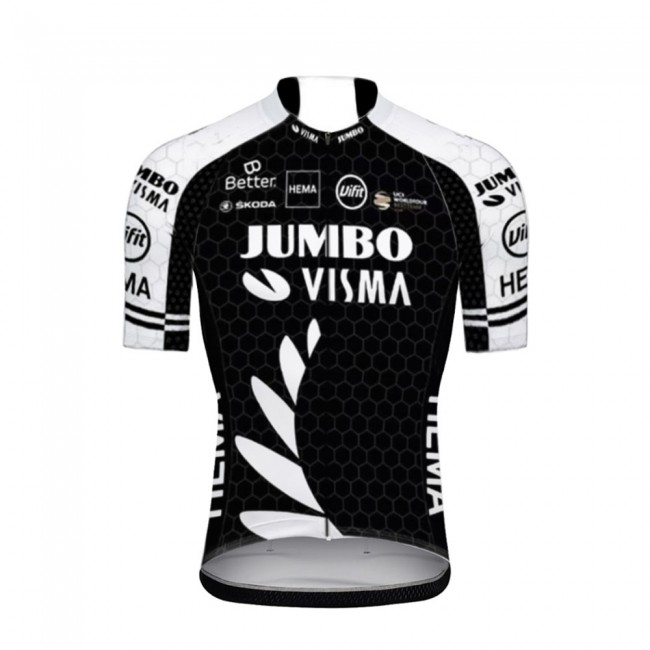 Jumbo Visma New Zealand Pro Team 2021 Wielershirt Korte Mouw 20210593 Jumbo Visma New Zealand Pro Team 2021 Wielershirt Korte Mouw 20210593