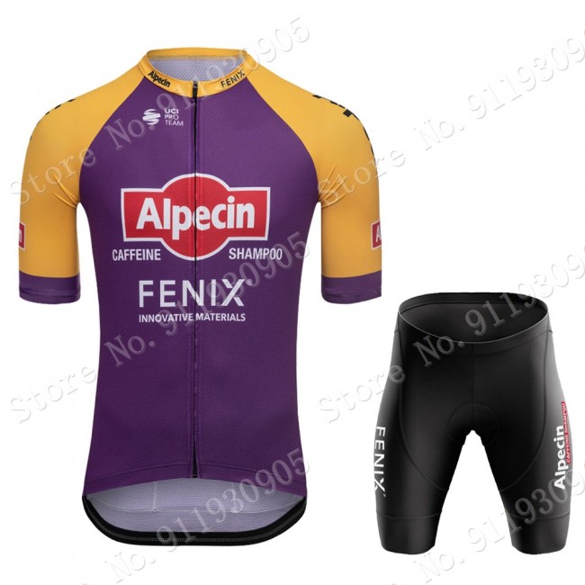 Purple France Tour Alpecin Fenix New Pro Team 2021 Fietskleding Fietsshirt Korte Mouw+Korte Fietsbroeken Bib 70612 Purple France Tour Alpecin Fenix New Pro Team 2021 Fietskleding Fietsshirt Korte Mouw+Korte Fietsbroeken Bib 70612