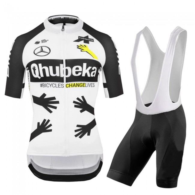 Qhubeka 2021 Team Fietskleding Fietsshirt Korte Mouw+Korte Fietsbroeken Bib 2021052921 Qhubeka 2021 Team Fietskleding Fietsshirt Korte Mouw+Korte Fietsbroeken Bib 2021052921