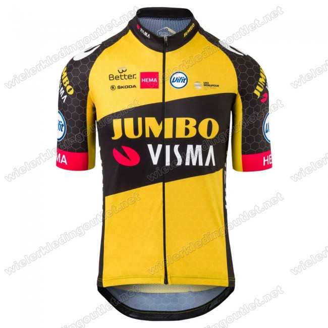Jumbo Visma Pro Team 2021 Fietsshirt Korte Mouw 20210120 Jumbo Visma Pro Team 2021 Fietsshirt Korte Mouw 20210120