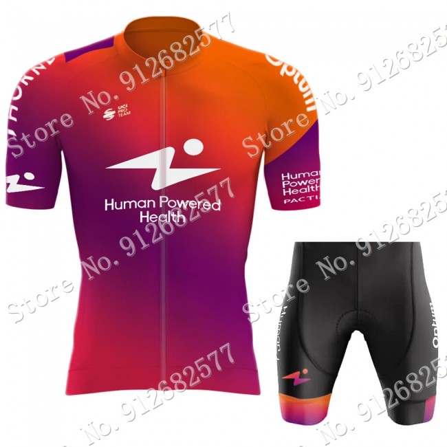 Team HPH Human Powered Health 2022 Fietskleding Fietsshirt Korte Mouw+Korte Fietsbroeken Bib 202202230 Team HPH Human Powered Health 2022 Fietskleding Fietsshirt Korte Mouw+Korte Fietsbroeken Bib 202202230