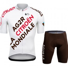Team Ag2r White Fietskleding Fietsshirt Korte Mouw+Korte Fietsbroeken 202265 Team Ag2r White Fietskleding Fietsshirt Korte Mouw+Korte Fietsbroeken 202265