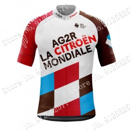 Team ag2r 2022 Wielerkleding Fietsshirt Korte Mouw 202201104 Team ag2r 2022 Wielerkleding Fietsshirt Korte Mouw 202201104