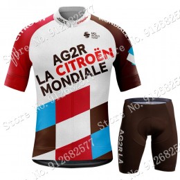 Team ag2r 2022 Fietskleding Fietsshirt Korte Mouw+Korte Fietsbroeken 202201108 Team ag2r 2022 Fietskleding Fietsshirt Korte Mouw+Korte Fietsbroeken 202201108