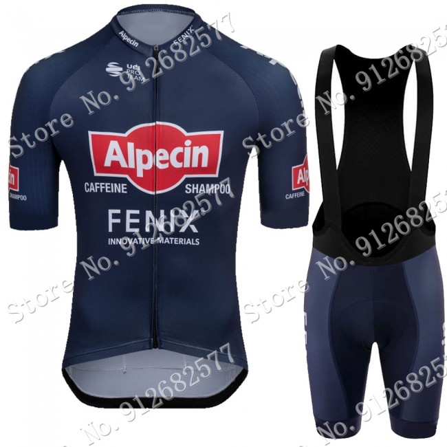 Team 2022 Blue alpecin fenix Fietskleding Fietsshirt Korte Mouw+Korte Fietsbroeken Bib 202201124 Team 2022 Blue alpecin fenix Fietskleding Fietsshirt Korte Mouw+Korte Fietsbroeken Bib 202201124