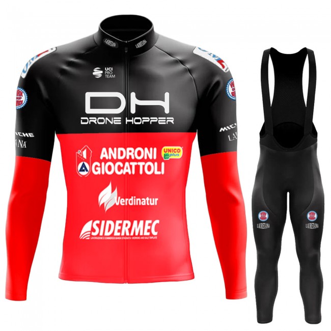 Drone Hopper-Androni Giocattoli 2022 Pro Team Fietskleding Fietsshirt Lange Mouw+Lange Fietsbroek Bib 202212205 Drone Hopper-Androni Giocattoli 2022 Pro Team Fietskleding Fietsshirt Lange Mouw+Lange Fietsbroek Bib 202212205