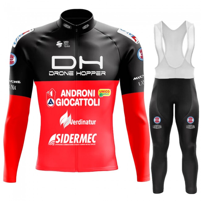 Drone Hopper-Androni Giocattoli 2022 Pro Team Fietskleding Fietsshirt Lange Mouw+Lange Fietsbroek Bib 202212207 Drone Hopper-Androni Giocattoli 2022 Pro Team Fietskleding Fietsshirt Lange Mouw+Lange Fietsbroek Bib 202212207