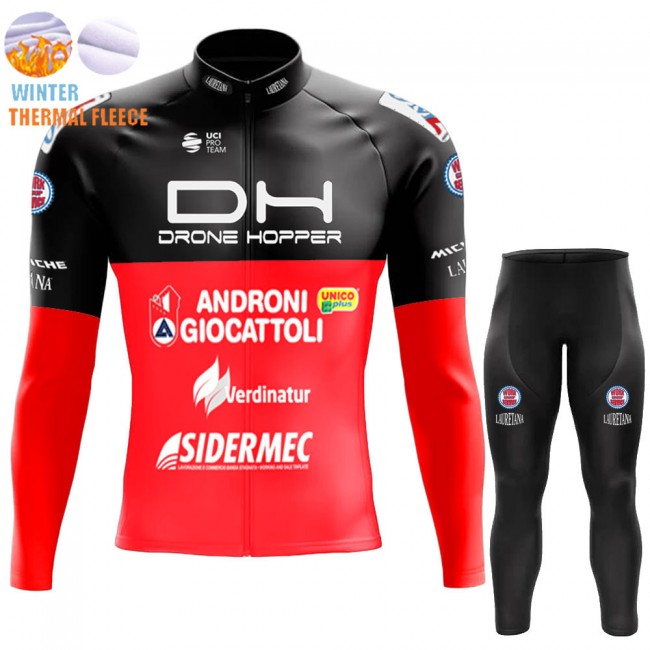 Winter Drone Hopper-Androni Giocattoli 2022 Pro Team Fietskleding Fietsshirt Lange Mouw+Lange Fietsbroek Bib 202212213 Winter Drone Hopper-Androni Giocattoli 2022 Pro Team Fietskleding Fietsshirt Lange Mouw+Lange Fietsbroek Bib 202212213