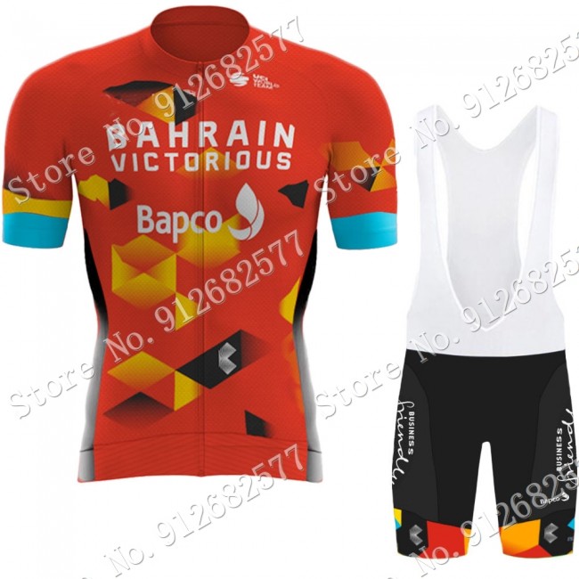 Team Bahrain Victorious 2022 Fietskleding Fietsshirt Korte Mouw+Korte Fietsbroeken Bib 202201088 Team Bahrain Victorious 2022 Fietskleding Fietsshirt Korte Mouw+Korte Fietsbroeken Bib 202201088