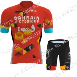Team Bahrain Victorious 2022 Fietskleding Fietsshirt Korte Mouw+Korte Fietsbroeken Bib 202201089 Team Bahrain Victorious 2022 Fietskleding Fietsshirt Korte Mouw+Korte Fietsbroeken Bib 202201089