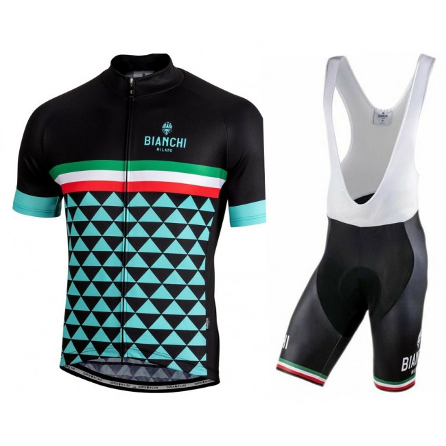 2022 Bianchi Milano Codigoro Black Fietskleding Fietsshirt Korte Mouw+Korte Fietsbroeken Bib PPHnW 2022 Bianchi Milano Codigoro Black Fietskleding Fietsshirt Korte Mouw+Korte Fietsbroeken Bib PPHnW