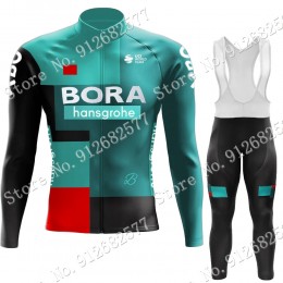 Bora Hansgrohe 2022 Pro Team Fietskleding Fietsshirt Lange Mouw+Lange Fietsbroek Bib 202201075 Bora Hansgrohe 2022 Pro Team Fietskleding Fietsshirt Lange Mouw+Lange Fietsbroek Bib 202201075