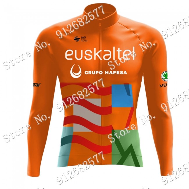 euskadi euskaltel 2022 Pro Team Fietsshirt Lange Mouw 2022122529 euskadi euskaltel 2022 Pro Team Fietsshirt Lange Mouw 2022122529