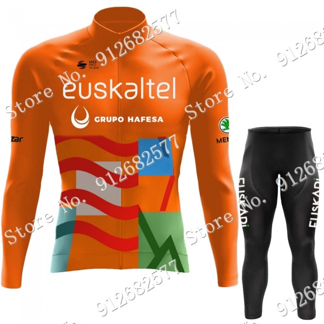euskadi euskaltel 2022 Pro Team Fietskleding Fietsshirt Lange Mouw+Lange Fietsbroek Bib 2022122533 euskadi euskaltel 2022 Pro Team Fietskleding Fietsshirt Lange Mouw+Lange Fietsbroek Bib 2022122533