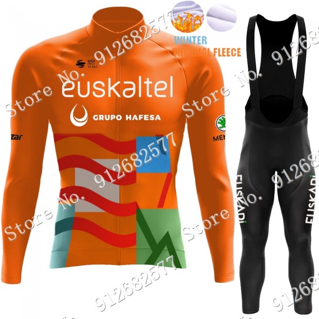 Winter euskadi euskaltel 2022 Pro Team Fietskleding Fietsshirt Lange Mouw+Lange Fietsbroek Bib 2022122541 Winter euskadi euskaltel 2022 Pro Team Fietskleding Fietsshirt Lange Mouw+Lange Fietsbroek Bib 2022122541