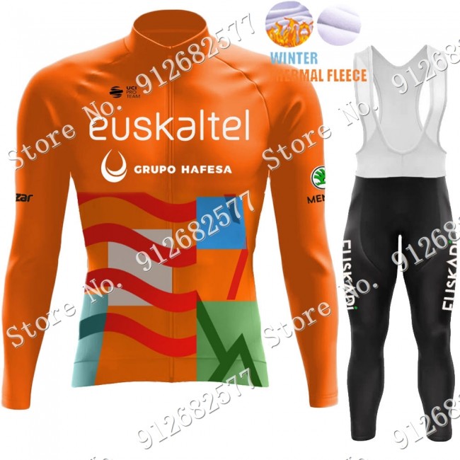 Winter euskadi euskaltel 2022 Pro Team Fietskleding Fietsshirt Lange Mouw+Lange Fietsbroek Bib 2022122542 Winter euskadi euskaltel 2022 Pro Team Fietskleding Fietsshirt Lange Mouw+Lange Fietsbroek Bib 2022122542