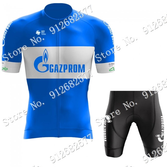 Team gazprom rusvelo Fietskleding Fietsshirt Korte Mouw+Korte Fietsbroeken Bib 2022122593 Team gazprom rusvelo Fietskleding Fietsshirt Korte Mouw+Korte Fietsbroeken Bib 2022122593