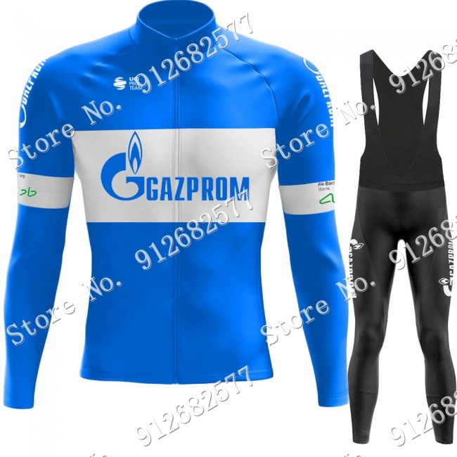 gazprom rusvelo 2022 Pro Team Fietskleding Fietsshirt Lange Mouw+Lange Fietsbroek Bib 2022122599 gazprom rusvelo 2022 Pro Team Fietskleding Fietsshirt Lange Mouw+Lange Fietsbroek Bib 2022122599