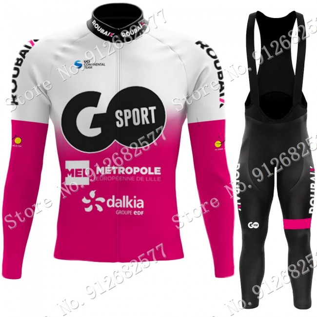 go sport roubaix 2022 Pro Team Fietskleding Fietsshirt Lange Mouw+Lange Fietsbroek 2022030613 go sport roubaix 2022 Pro Team Fietskleding Fietsshirt Lange Mouw+Lange Fietsbroek 2022030613