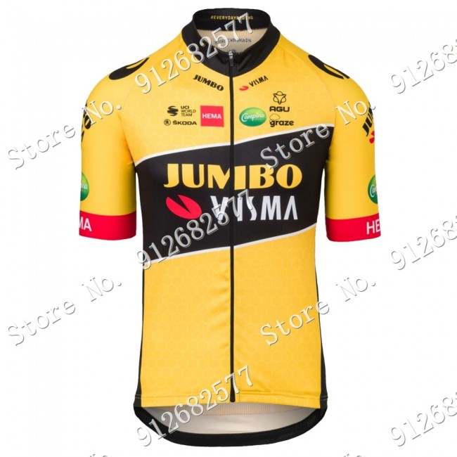 Team jumbo visma 2022 Wielerkleding Fietsshirt Korte Mouw 2022122567 Team jumbo visma 2022 Wielerkleding Fietsshirt Korte Mouw 2022122567