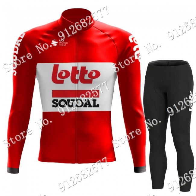 Lotto Soudal 2022 Pro Team Fietskleding Fietsshirt Lange Mouw+Lange Fietsbroek 2022122558 Lotto Soudal 2022 Pro Team Fietskleding Fietsshirt Lange Mouw+Lange Fietsbroek 2022122558