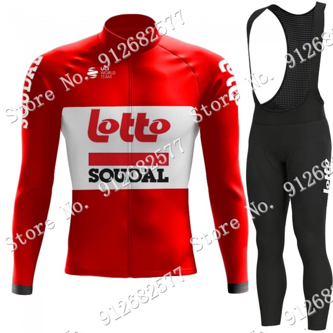 Lotto Soudal 2022 Pro Team Fietskleding Fietsshirt Lange Mouw+Lange Fietsbroek Bib 2022122559 Lotto Soudal 2022 Pro Team Fietskleding Fietsshirt Lange Mouw+Lange Fietsbroek Bib 2022122559