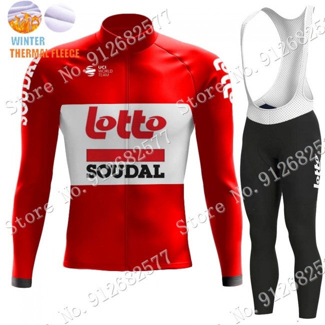 Winter Lotto Soudal 2022 Pro Team Fietskleding Fietsshirt Lange Mouw+Lange Fietsbroek Bib 2022122564 Winter Lotto Soudal 2022 Pro Team Fietskleding Fietsshirt Lange Mouw+Lange Fietsbroek Bib 2022122564