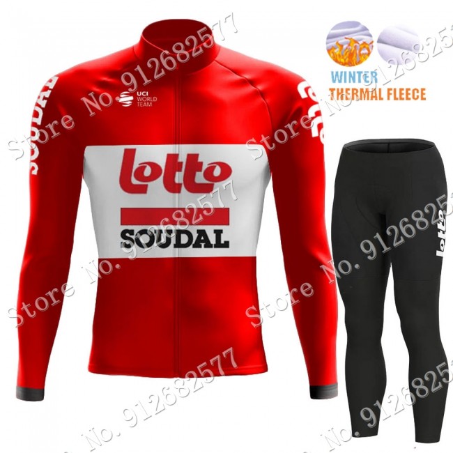 Winter Lotto Soudal 2022 Pro Team Fietskleding Fietsshirt Lange Mouw+Lange Fietsbroek 2022122565 Winter Lotto Soudal 2022 Pro Team Fietskleding Fietsshirt Lange Mouw+Lange Fietsbroek 2022122565