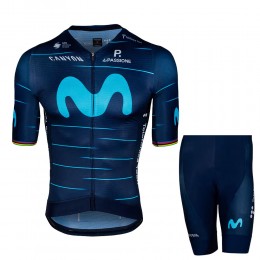 Team Movistar 2022 Fietskleding Fietsshirt Korte Mouw+Korte Fietsbroeken Bib World Champion 2022052928 Team Movistar 2022 Fietskleding Fietsshirt Korte Mouw+Korte Fietsbroeken Bib World Champion 2022052928