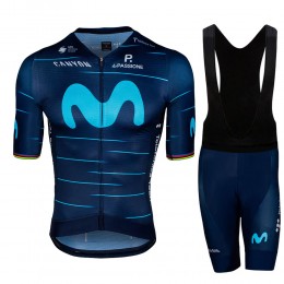 Team Movistar 2022 Fietskleding Fietsshirt Korte Mouw+Korte Fietsbroeken Bib World Champion 2022052929 Team Movistar 2022 Fietskleding Fietsshirt Korte Mouw+Korte Fietsbroeken Bib World Champion 2022052929