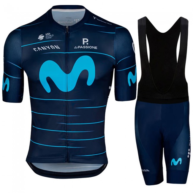 Team Movistar 2022 Fietskleding Fietsshirt Korte Mouw+Korte Fietsbroeken Bib 2022052924 Team Movistar 2022 Fietskleding Fietsshirt Korte Mouw+Korte Fietsbroeken Bib 2022052924