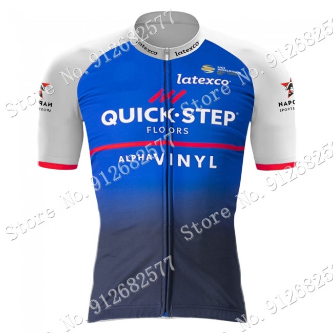 Team Quick Step Alpha Vinyl 2022 Wielerkleding Fietsshirt Korte Mouw 202201041 Team Quick Step Alpha Vinyl 2022 Wielerkleding Fietsshirt Korte Mouw 202201041