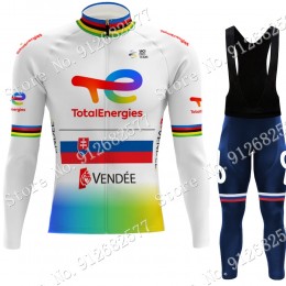 Total New Energies Slovenia champion 2022 Pro Team Fietskleding Fietsshirt Lange Mouw+Lange Fietsbroek Bib 202202124 Total New Energies Slovenia champion 2022 Pro Team Fietskleding Fietsshirt Lange Mouw+Lange Fietsbroek Bib 202202124