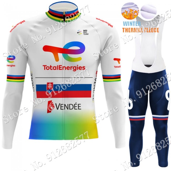 Winter Total New Energies Slovenia champion 2022 Pro Team Fietskleding Fietsshirt Lange Mouw+Lange Fietsbroek 202202132 Winter Total New Energies Slovenia champion 2022 Pro Team Fietskleding Fietsshirt Lange Mouw+Lange Fietsbroek 202202132
