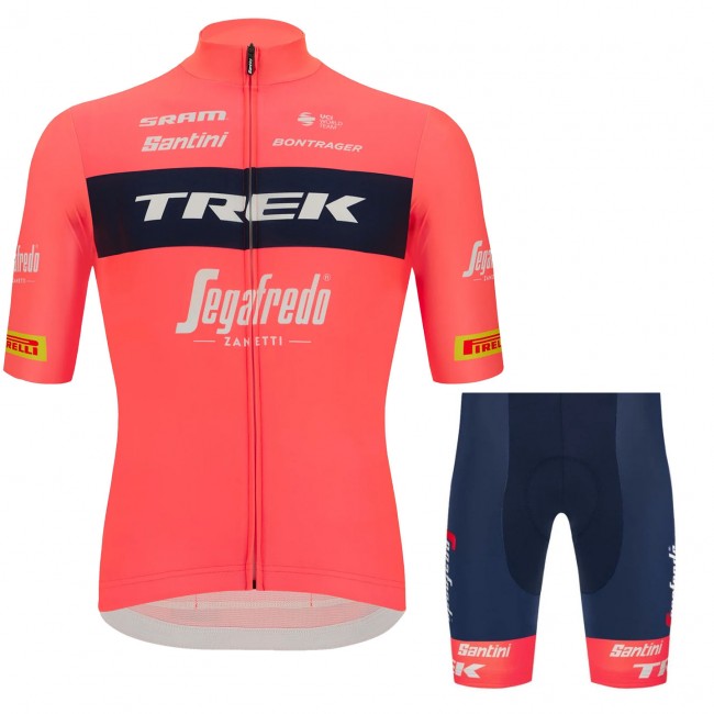 Team TREK SEGAFREDO 2022 Fietskleding Fietsshirt Korte Mouw+Korte Fietsbroeken Bib RED 2022052941 Team TREK SEGAFREDO 2022 Fietskleding Fietsshirt Korte Mouw+Korte Fietsbroeken Bib RED 2022052941