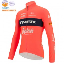 Winter Fleece Trek Segafredo 2022 Pro Team Fietsshirt Lange Mouw rood 202212187 Winter Fleece Trek Segafredo 2022 Pro Team Fietsshirt Lange Mouw rood 202212187