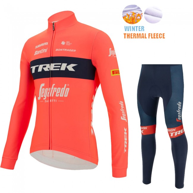 Winter Fleece Trek Segafredo 2022 Pro Team Fietskleding Fietsshirt Lange Mouw+Lange Fietsbroek Bib rood 202212191 Winter Fleece Trek Segafredo 2022 Pro Team Fietskleding Fietsshirt Lange Mouw+Lange Fietsbroek Bib rood 202212191