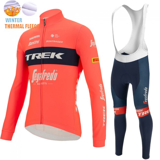 Winter Fleece Trek Segafredo 2022 Pro Team Fietskleding Fietsshirt Lange Mouw+Lange Fietsbroek Bib rood 202212193 Winter Fleece Trek Segafredo 2022 Pro Team Fietskleding Fietsshirt Lange Mouw+Lange Fietsbroek Bib rood 202212193