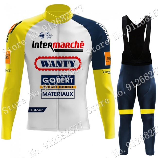 Wanty Gobert 2022 Pro Team Fietskleding Fietsshirt Lange Mouw+Lange Fietsbroek Bib 202202166 Wanty Gobert 2022 Pro Team Fietskleding Fietsshirt Lange Mouw+Lange Fietsbroek Bib 202202166